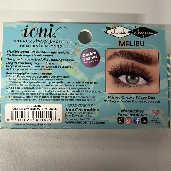 Ioni 3D faux Mink Lashes - Picture 2 of 3